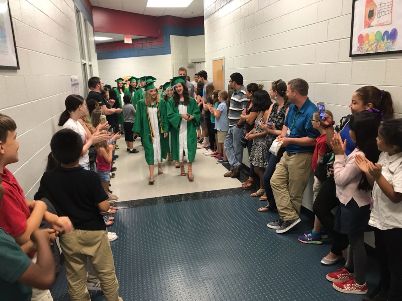 KCS Graduation Walk